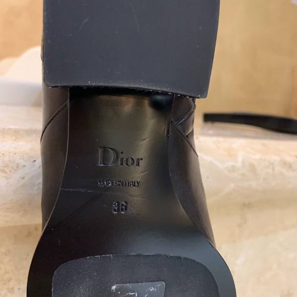 Dior Nappa Stretch Over Knee Boot - Picture 5 of 7